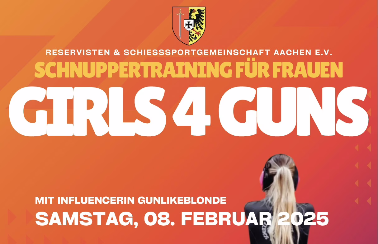 Flyermotiv Girls4Guns