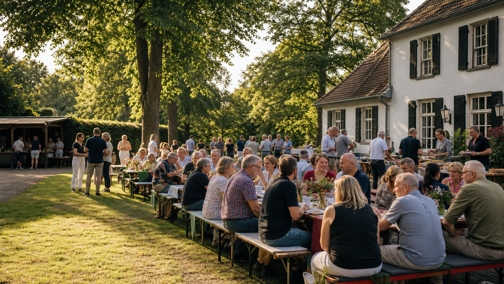 KI-generiertes Motiv zum Sommerfest 2026